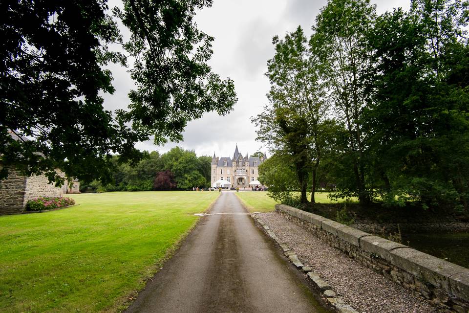 L'entrée du chateau
