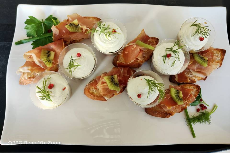 Mises en bouche salées