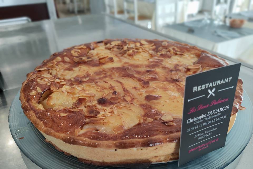 Tarte Poires Amandine