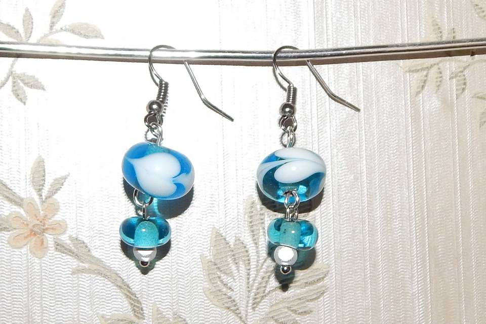 Boucles turquoise