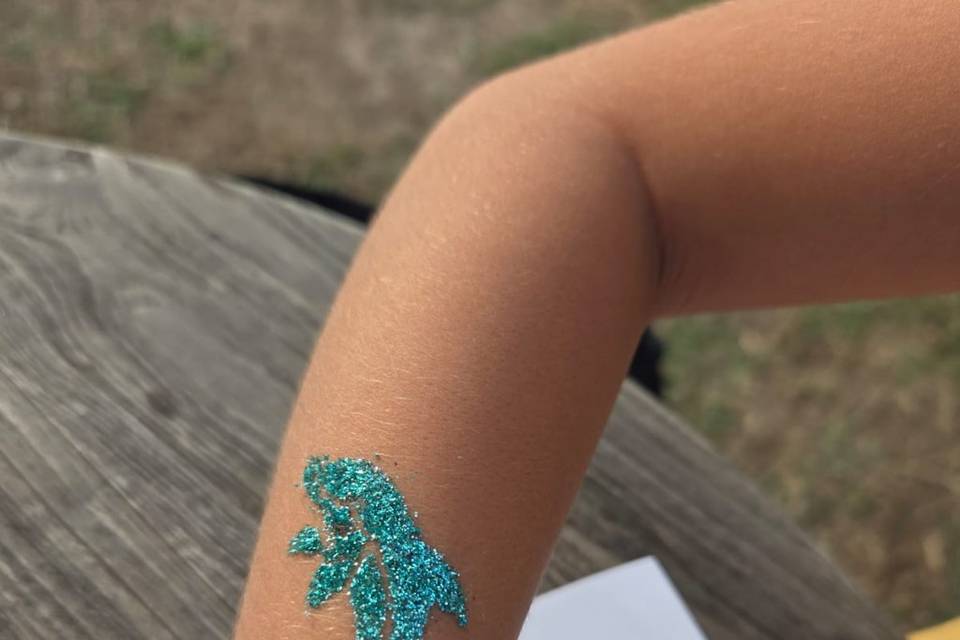 Tatoo paillettes