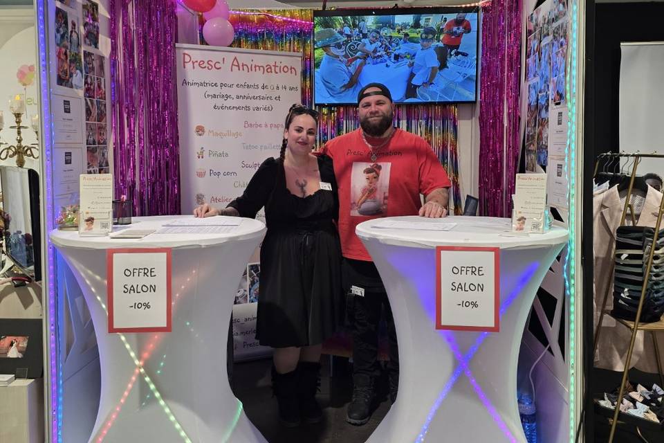 Stand salon du mariage bordeau