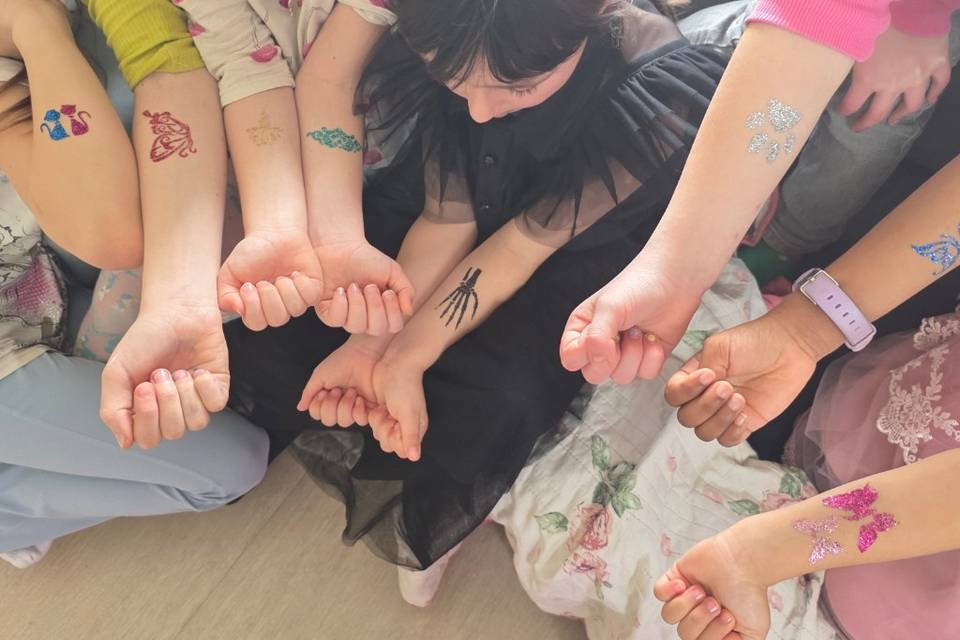 Atelier tatoo paillettes