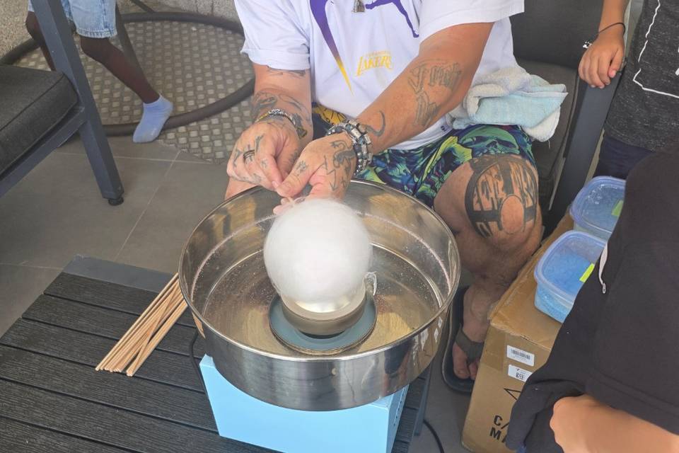 Atelier barbe à papa