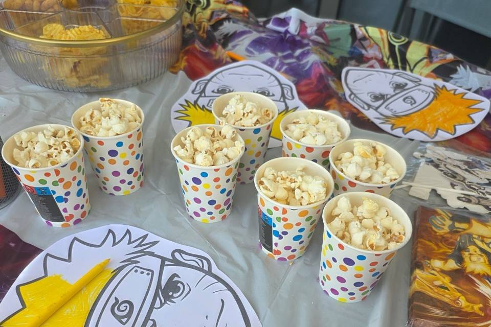 Atelier masque et pop corn
