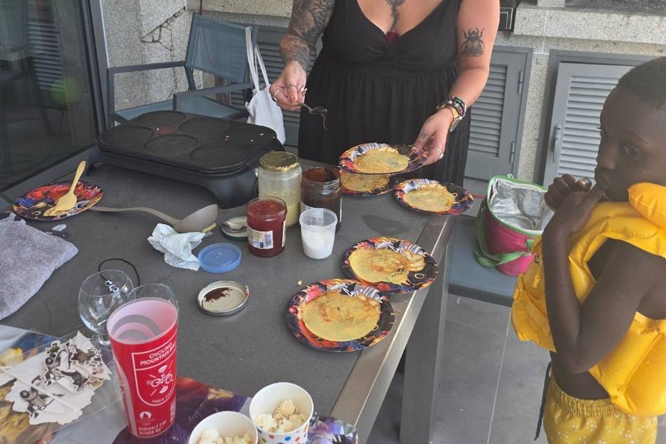Atelier crêpes party