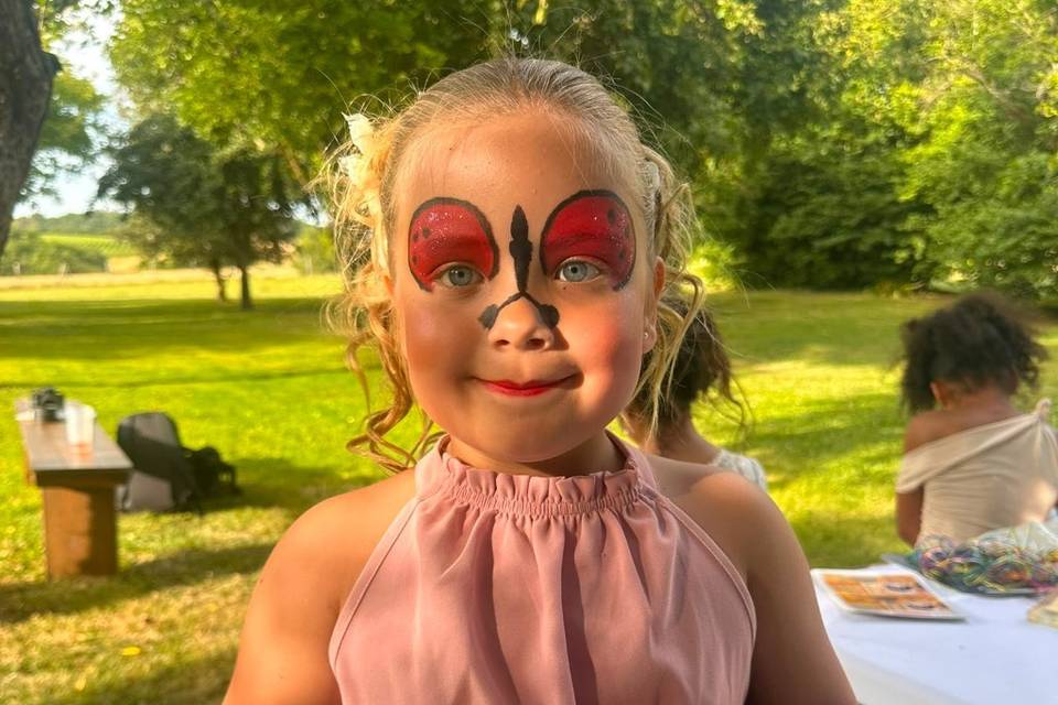 Une jolie coccinelle
