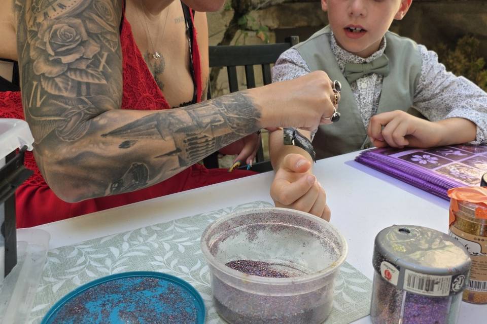 Tatoo paillettes