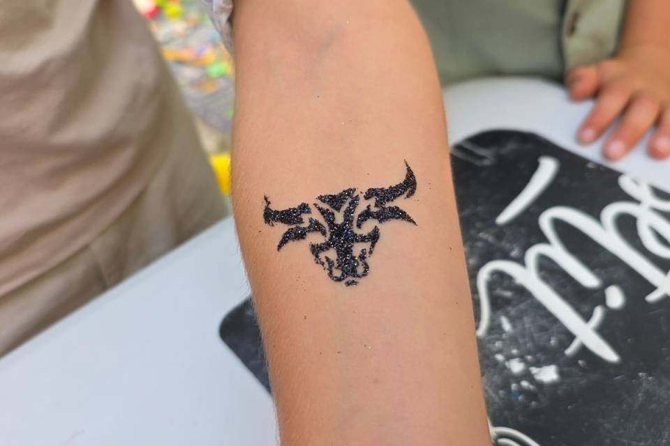 Tatoo paillettes