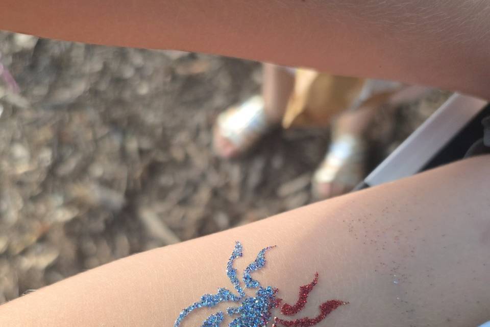 Tatoo paillettes