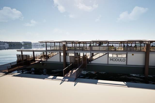 Péniche Modulo