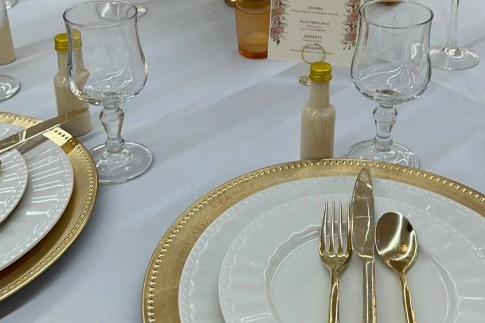 Table fleurie