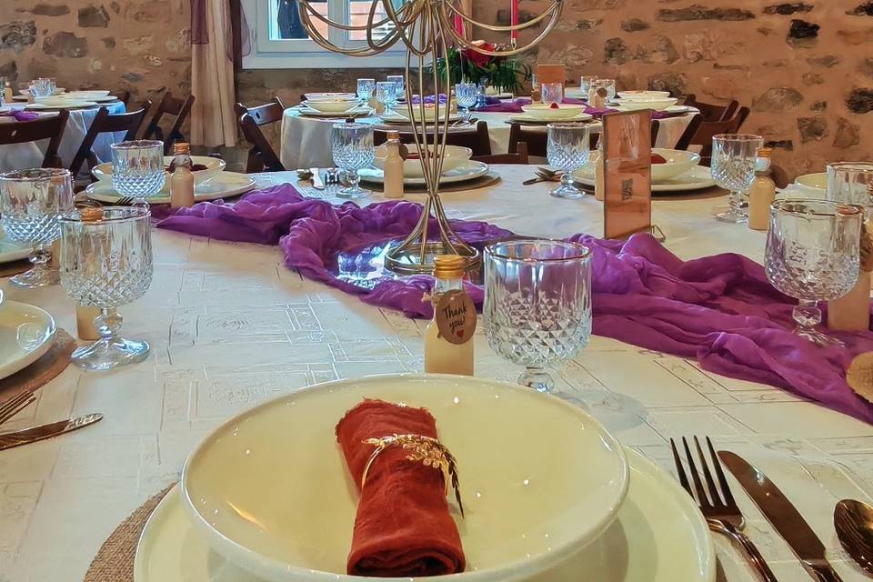 Table des invités