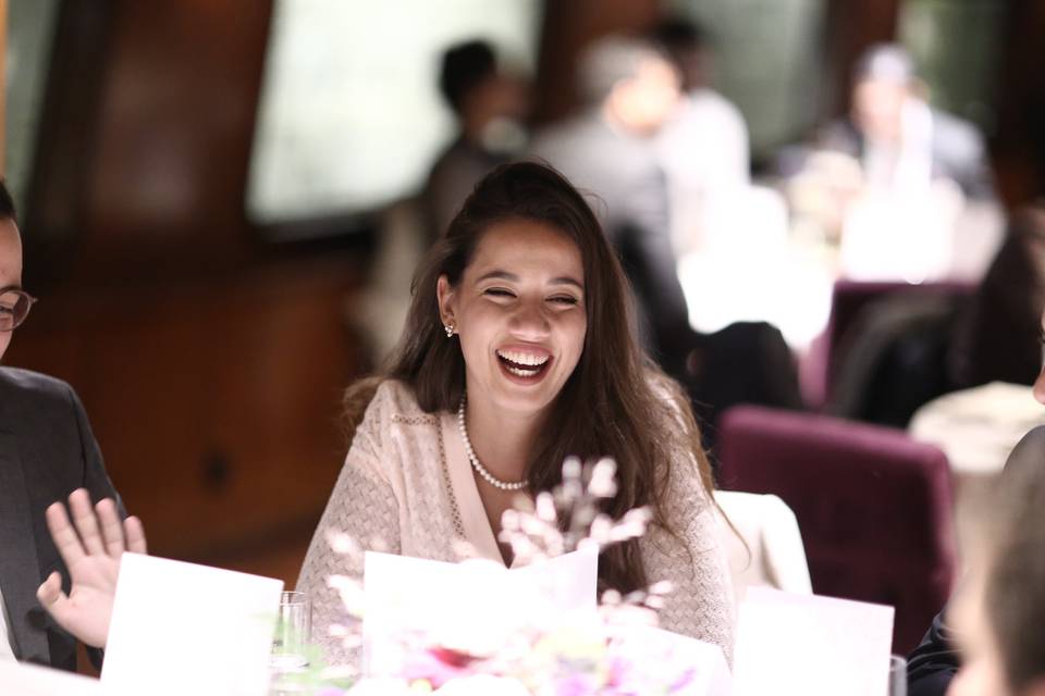 Invités pendant la soirée