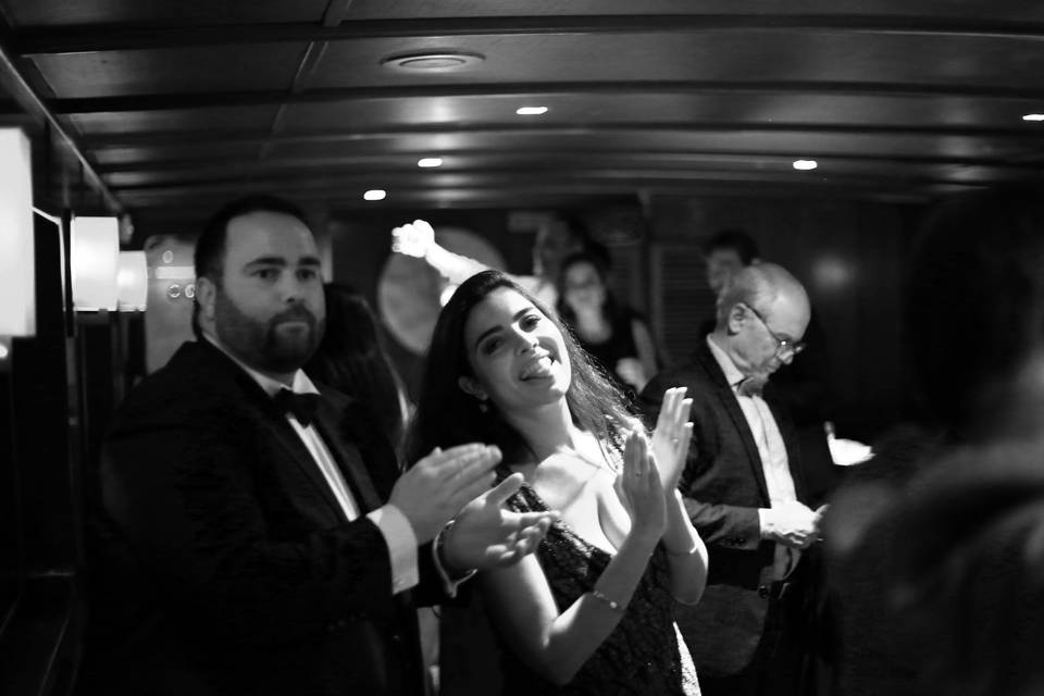 Invités pendant la soirée