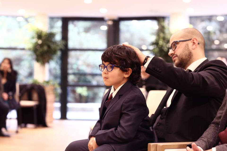 Photo d'invités à la mairie
