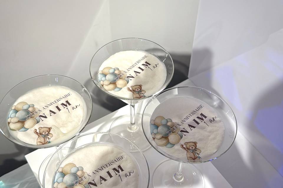 Nos mocktails personnalisés