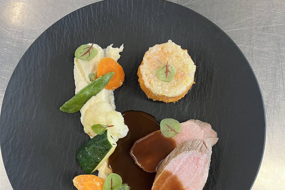 Plat médaillon de veau