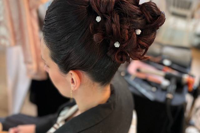 Chignon haut