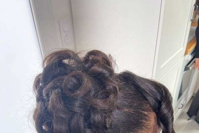 Chignon haut