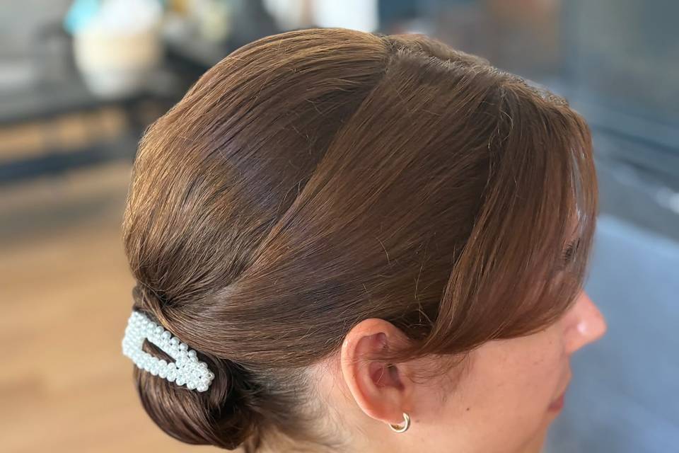 Chignon bas demoiselles