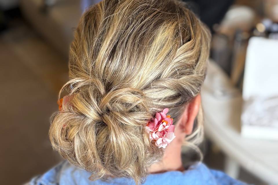 Chignon léger