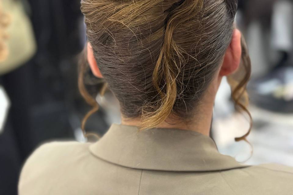 Coiffure banane