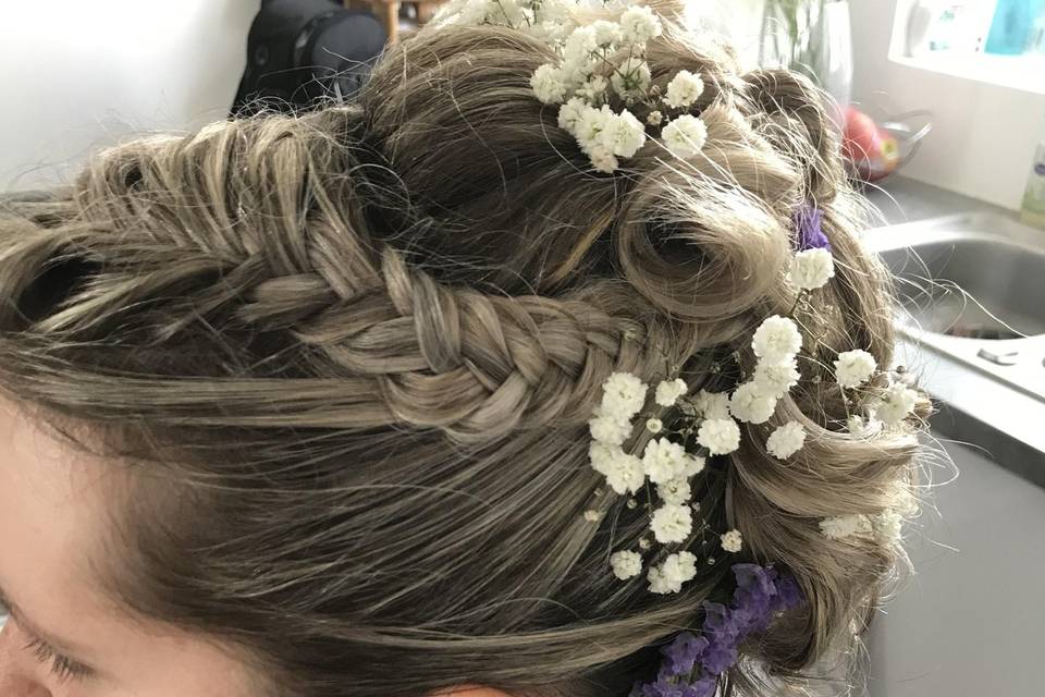 Attache cheveux court