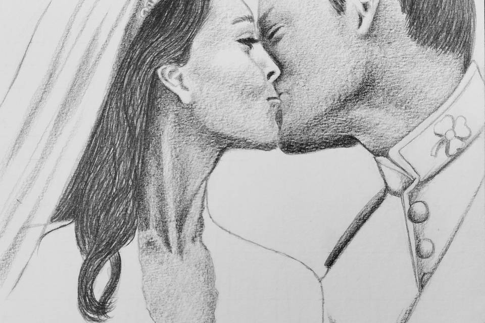Kate et William graphite