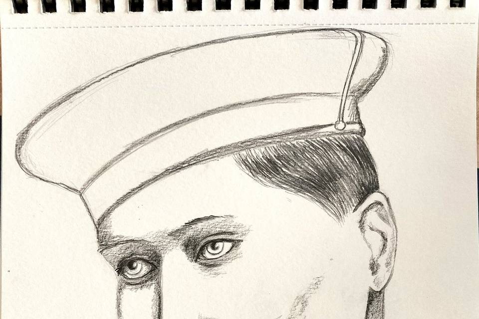 Marin, graphite exemple