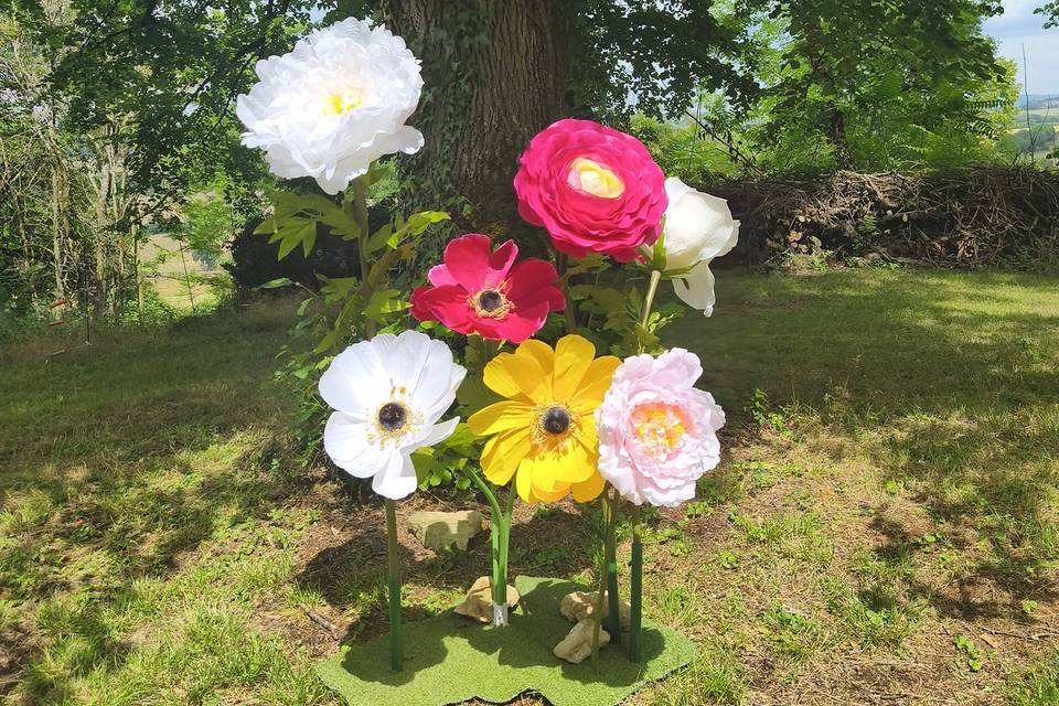 Fleurs géantes