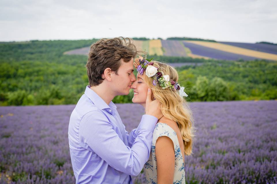 Couronne pour la mariée