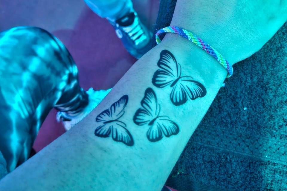 Tattoo Papillons