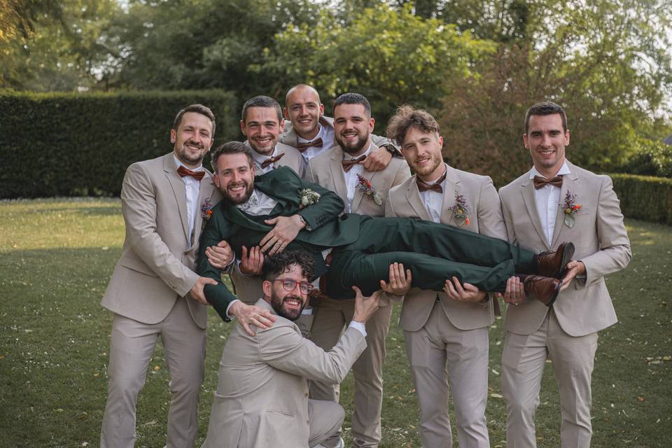 Les garçons d'honneur