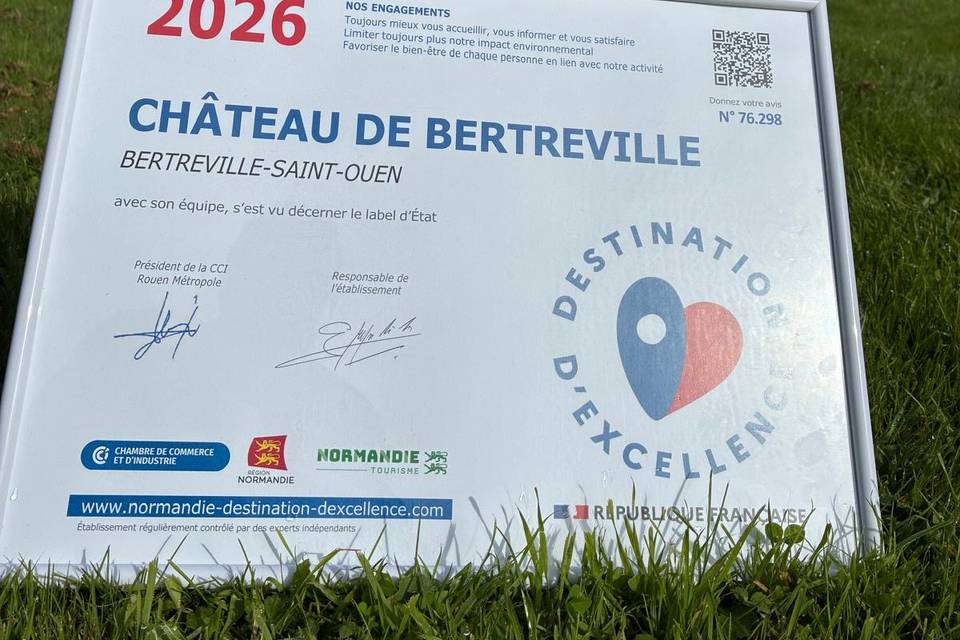 Label destination d’excellence