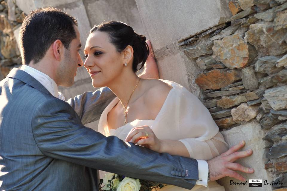 Pose portrait couple