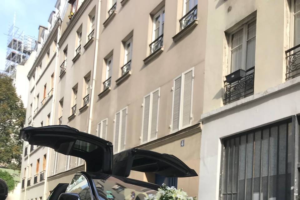 Model X Place de la Concorde