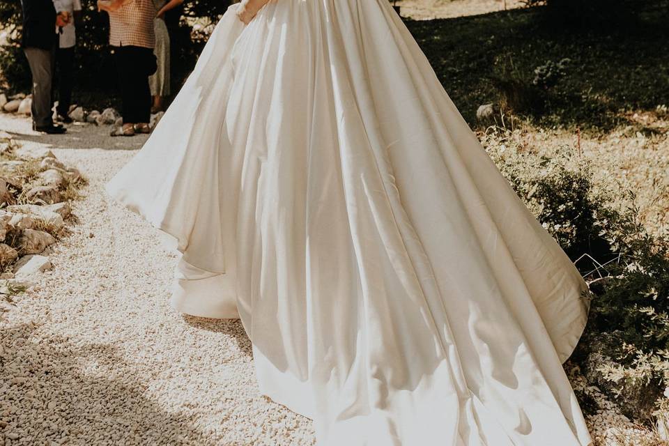 Robe de la mariée