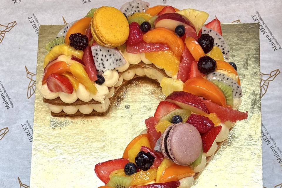 Number cake