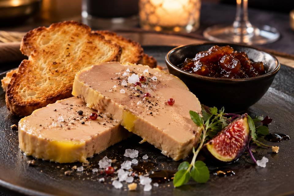Mi-cuit de foie gras