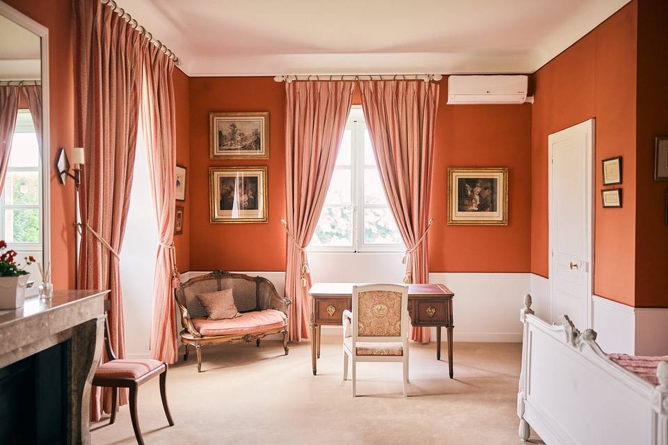 Chambre coquelicot