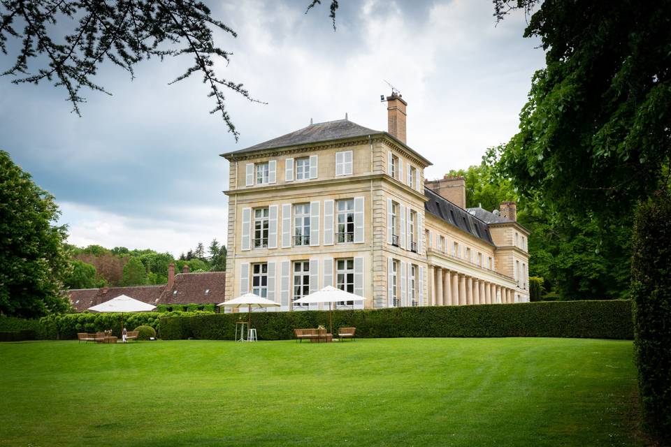Vue sur le château