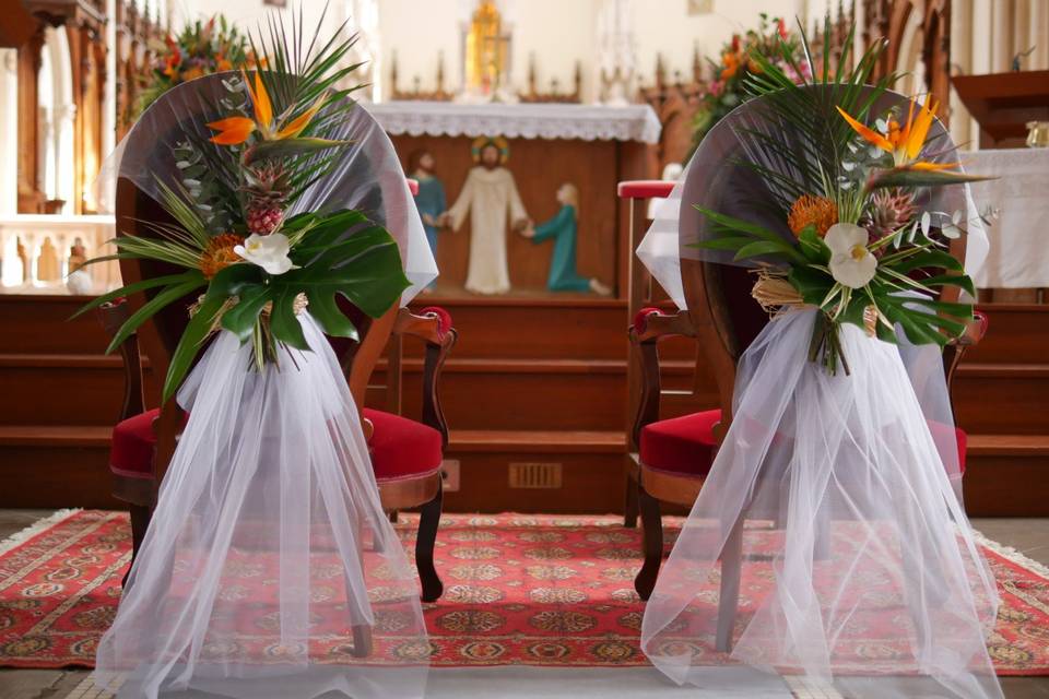 Bouquets de chaises