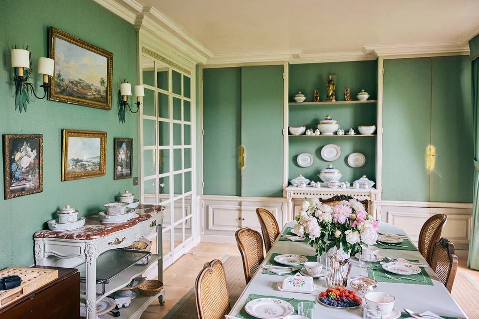 Salle du petit déjeuner