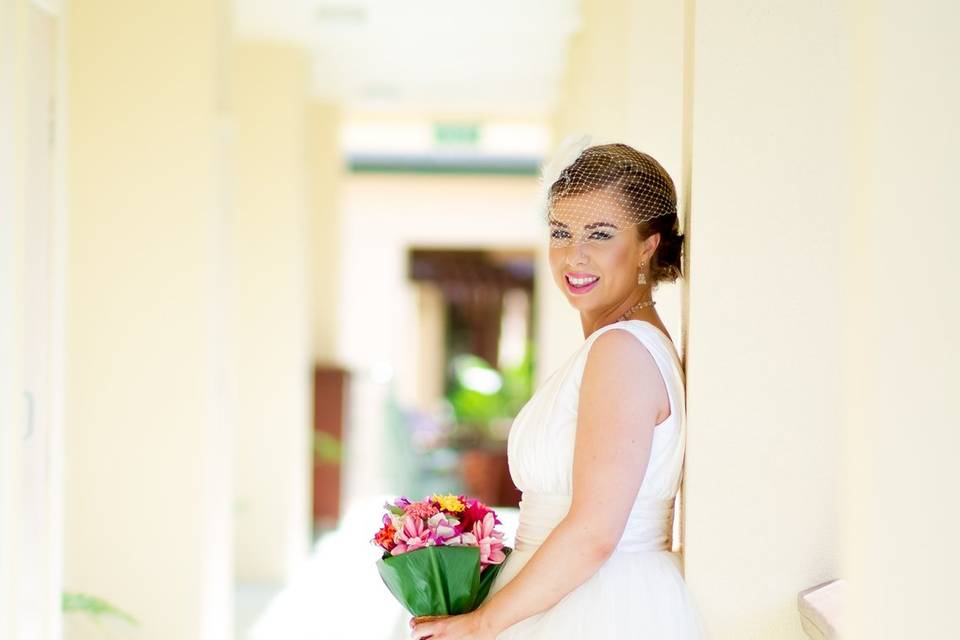 Portrait of the bride