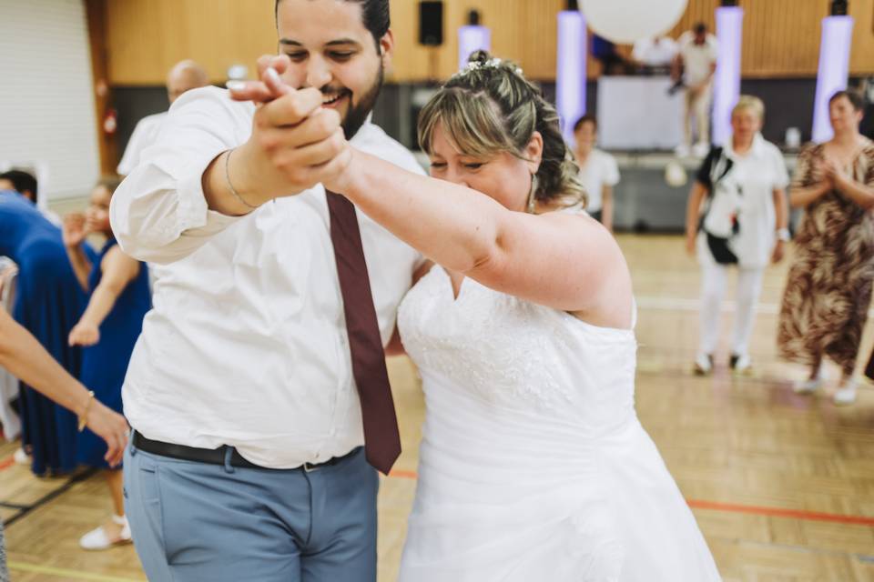 La mariée et son fils