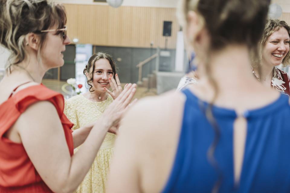 Les invités des mariés