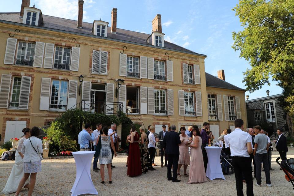 Mariage dans le parc