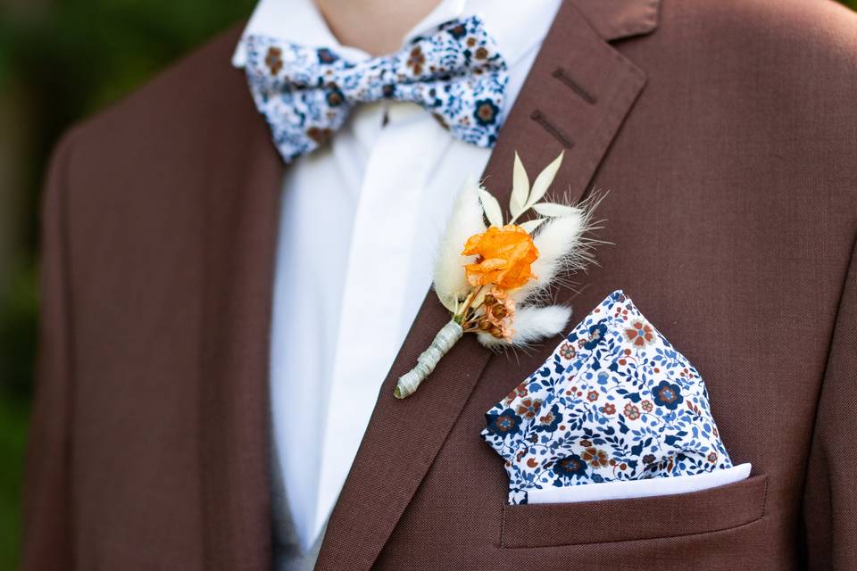 Boutonnière de marié