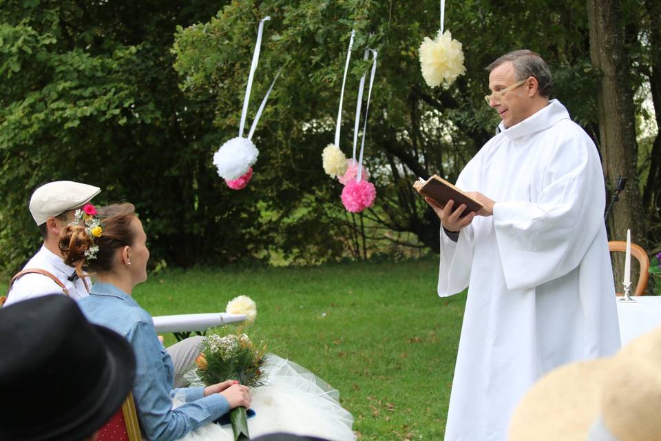 L'officiant de cérémonie